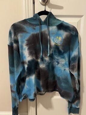 burn boot camp tie dye hoodie